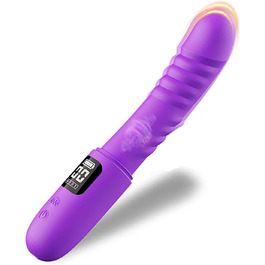 Вібратор для жінок з функцією імпульсу, тихий масажер G-точки з 10 режимами вібрації, силіконовий секс-іграшка для жінок та пар, подарунок у дорогу LZYLWC