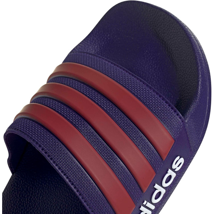 Слишовепці Adidas Adilette Shower Velcro (Collegiate Purple / Team Victory Red / Ftwr White), розмір 50 EU