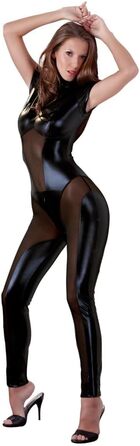 Загальний костюм-комбінезон Cottelli Collection чорного кольору, розмір M