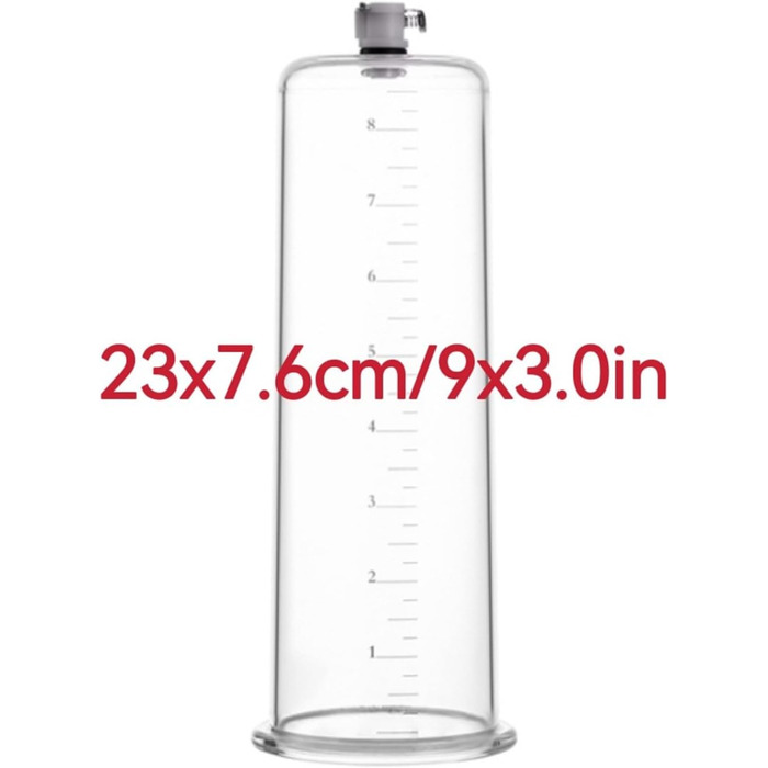 Набір аксесуарів для помпи для пеніса Yasexx з лазерним гравіюванням, акриловий циліндр для збільшення пеніса та ерекції. Іграшки для дорослих