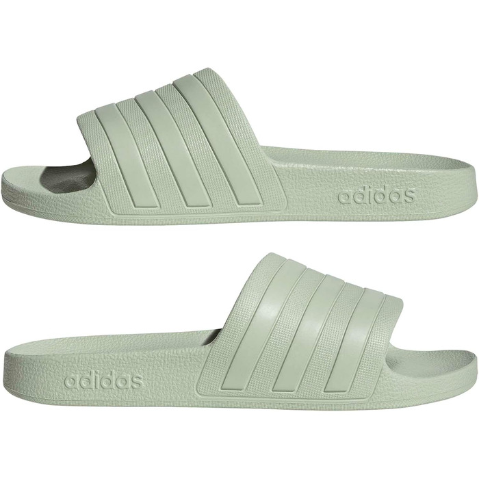 Чоловічі та жіночі тапочки-шльопанці adidas Adilette Aqua, колір Linen Green (40.5 EU)