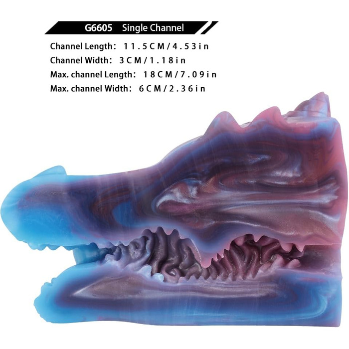 Мастурбатор для чоловіків, 928г, реалістичний дракон з анімальним вагінальним тунелем, кишеньковий мультяшний секс-іграшка для чоловіків, фентезійна секс-іграшка