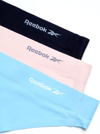 Спортивні труси Reebok Daen (3 шт.) - еластичні, перфоровані, блакитні/лотові/чорні (S)