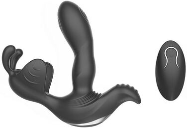 Вібратор для чоловіків PINTLE з 7 режимами вібрації, анальний плагін, вібратор для анусу з функцією імпульсу, секс-іграшки для чоловіків, парні секс-іграшки, бутплъг