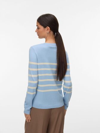Жіночий трикотажний пуловер VERO MODA VMABA Cashmere Blue (розмір L)