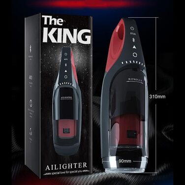 Електричний мастурбатор для чоловіків з 10 режимами, телескопічною функцією та ротаційним масажем. Автоматичний секс-іграшка, пеніс-насос