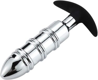 Анальний дildo з нержавіючої сталі для чоловіків та жінок - іграшки для БДСМ та анального сексу