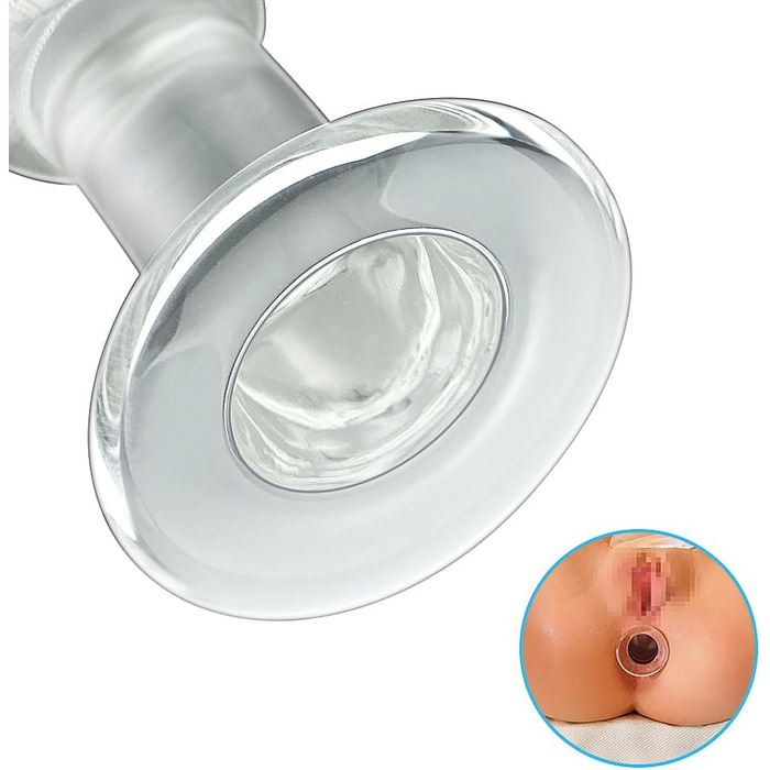 Анальні іграшки для дорослих: набір з 3 шт. (кришталь, конічної форми) для стимуляції G-точки, для жінок, чоловіків, пар