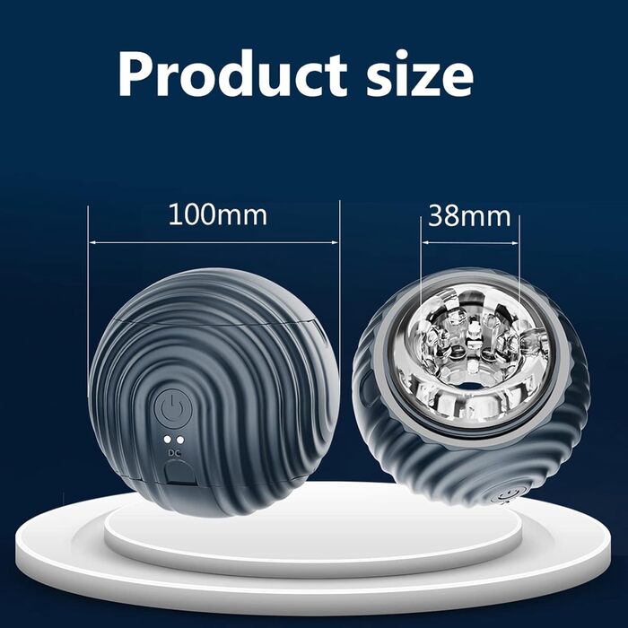 Електричний секс-іграшка для чоловіків - чаша з 10 режимами вібрації та сильною функцією всмоктування