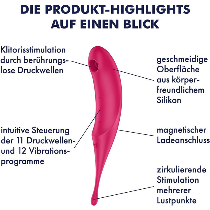 Satisfyer Twirling Pro: вібратор з ефектом