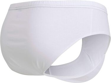 Труси чоловічі Goetzburg 10 шт. з натуральної бавовни, білі