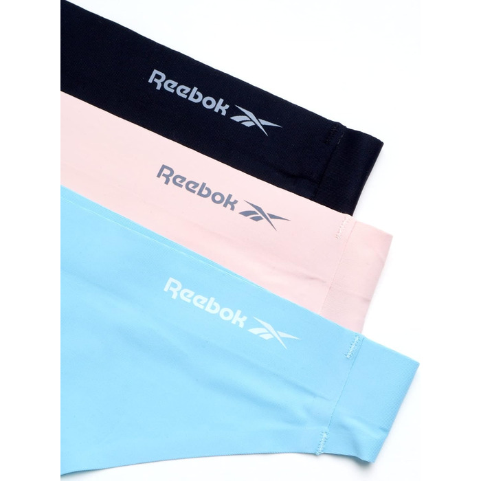 Спортивні труси Reebok Daen (3 шт.) - еластичні, перфоровані, блакитні/лотові/чорні (S)