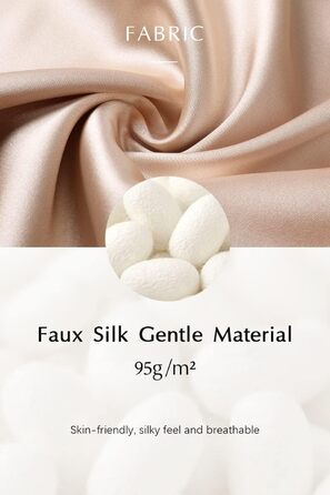 Халат жіночий довгий/короткий однотонний мереживний з рукавами з атласу, шовку, типу кімоно, для дому, літа, універсальний розмір, колір шампань