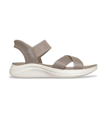Жіночі сандалії Skechers Ultra Flex 3.0 Never Netter Hands Free Slip-ins, колір Taupe, розмір 37 EU