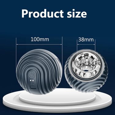 Електричний секс-іграшка для чоловіків - чаша з 10 режимами вібрації та сильною функцією всмоктування