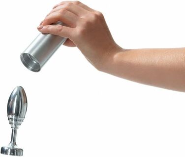 Металевий анальний стимулятор Doxy - гладкий, преміум-якість