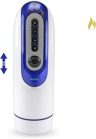 Автоматичний вібратор для стимуляції з нагрівом Turbo Dynamo MV19-006, 200 г