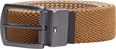 Чоловічий ремінь Tommy Hilfiger Denton Elastic Rev (Vintage Camel), шкіряний двосторонній, розмір 105
