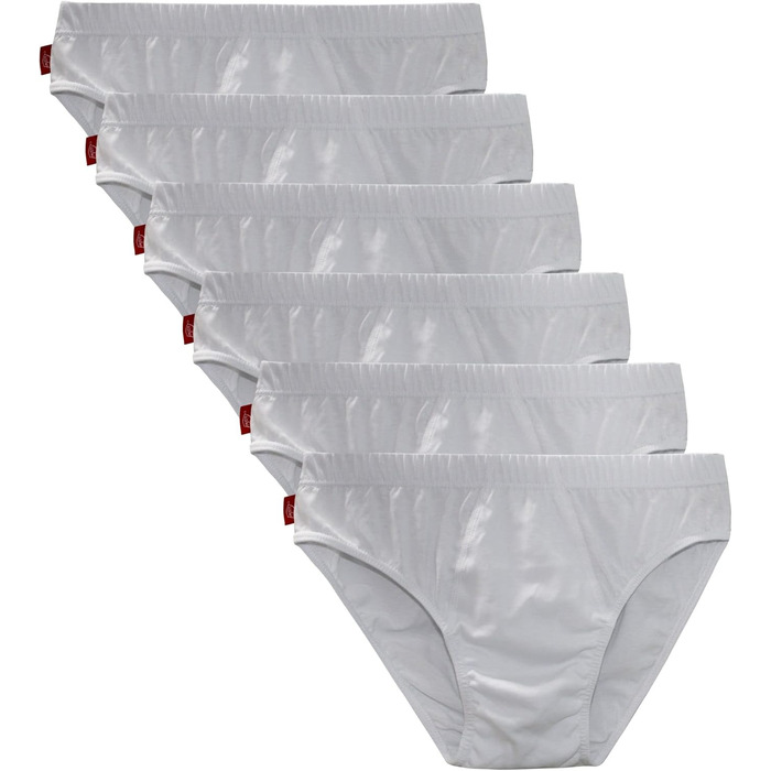 Сліпи/Боксери чоловічі Liabel з натуральної бавовни (3XL, 6 шт., білий)