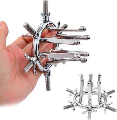 Анальний дилататор для жінок та чоловіків: металевий, для анального сексу, спекулум, розширювач ануса