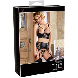 Бюстгальтер Abierta Fina Hebe Set, чорний, 85B/L