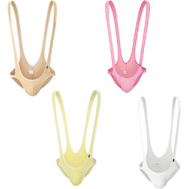 Комбінезон чоловічий Faringoto з високим гумовим поясом, дорослий, кольори: бежевий, білий, рожевий, жовтий