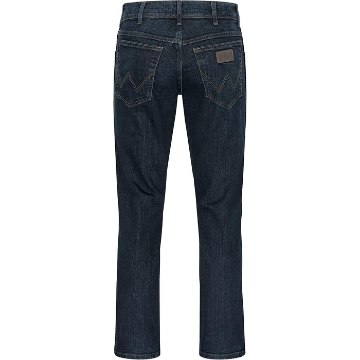 Чоловічі стрейч-джинси Wrangler Texas Regular Fit Authentic Straight, Blue Black (W40/L32)