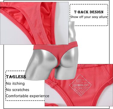 Тангіні BIATWOWR для чоловіків з еластичного матеріалу без етикетки, сексуальні та зручні, XXL, помаранчево-червоний