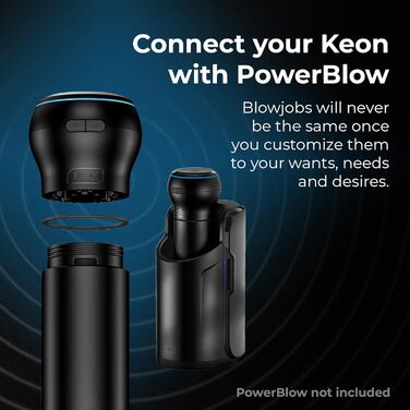 Автоматичний чоловічий мастурбатор KIIROO Keon Combo - іграшка для дорослих