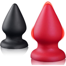 Анальний масажер для чоловіків та жінок Leyuye, XL, чорний