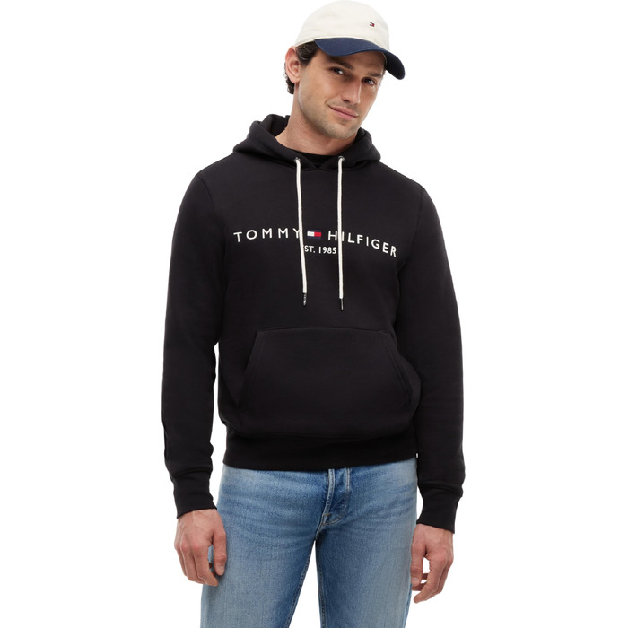 Чоловічі шорти Tommy Hilfiger Mw0mw11599 Sky Captain, чорні (Jet Black), розмір XXL
