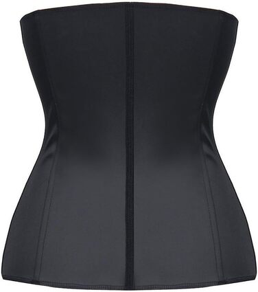 Корсетний пояс Everbellus для фігури: спортивний вайст-трейнер, бандаж для схуднення, чорний, XL