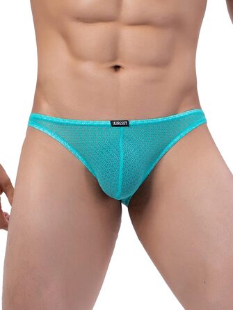 Сліпи iKingsky бразильського типу з мережива, напівзадні, сексуальні, низька талія, 6 шт. для чоловіків