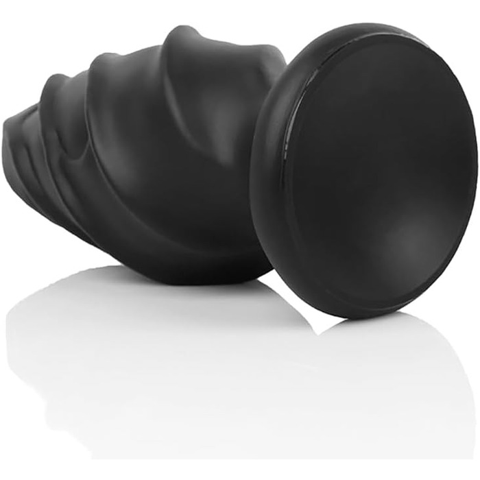 Анальний масажер Jomyu з чашею для смугастих стимуляцій - силікон, з ниткою, для чоловіків та жінок