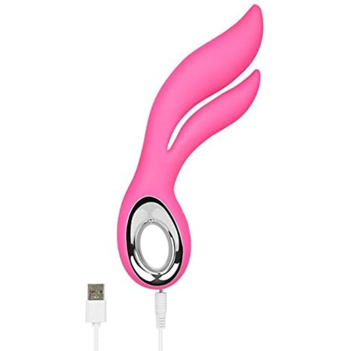 EIS Rabbit 'Flower Power' - Силіконовий надувний басейн для дітей, фіолетовий/рожевий, водонепроникний, з акумулятором