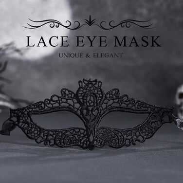 Маска для обличчя з мережива для жінок, чорна мереживна маска, костюм, вечірка, бал, карнавал, Хелловін, маска для очей (A) (Рожева)