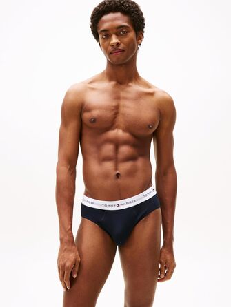 Трьохпарний боксер Tommy Hilfiger (XS, чорний/синій/червоний) - чоловіча білизна