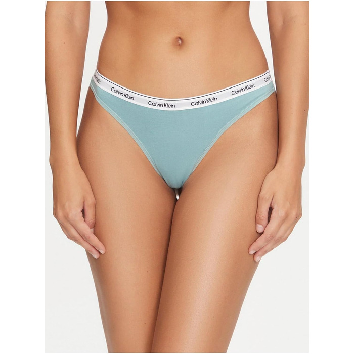 Труси-бразильяни Calvin Klein Modern Logo 3 штуки в упаковці (XL, Кольоровий (Приглушений/ Білий/ Зони Beach))