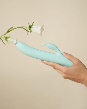 Вібратор Rabbit Control з ефектом штовхання та гнучким вібраційним важелем - Be Playful