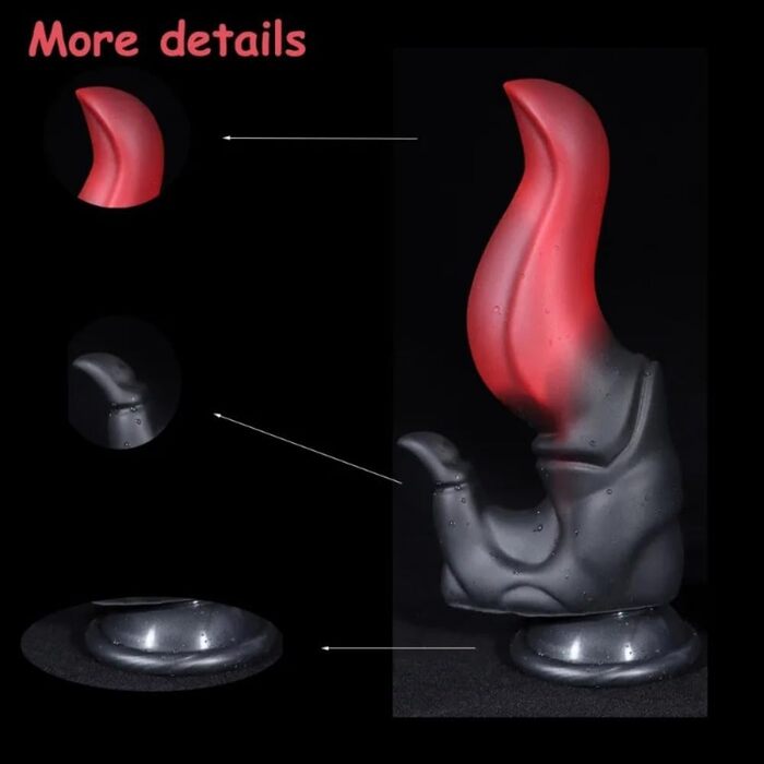 Анальний та вагінальний дildo 