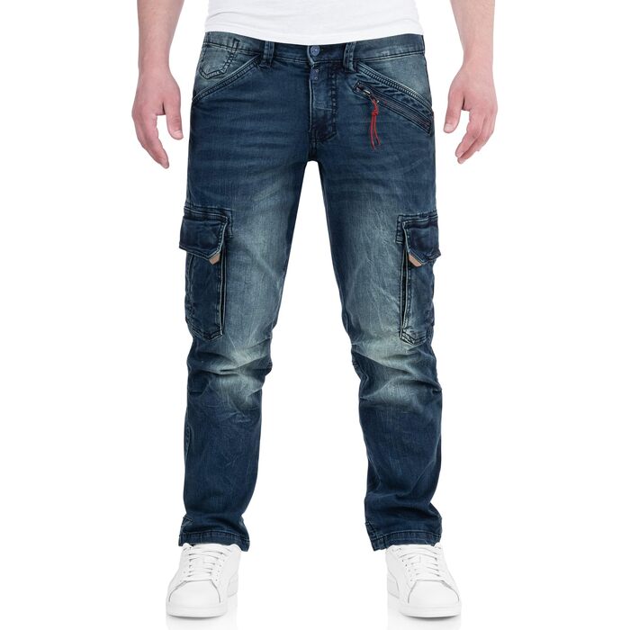 Чоловічі штани-карго Timezone Regular RogerTZ світло-блакитного кольору Light Royal Wash, 32W / 32L