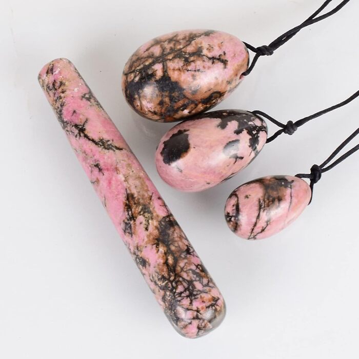 Кристалічний Ясень Яшма Яйце для Кегель-Фітнесу: Вагінальне Зміцнення М'язів, Масажер Яшма, Білий Кристал