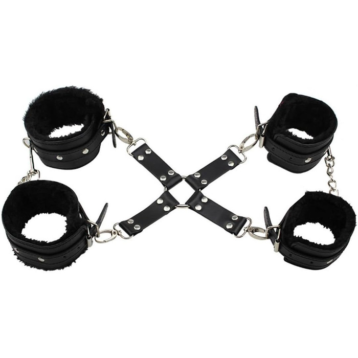 Набір для БДСМ: 11 предметів, фетрове ув'язнення, іграшки для дорослих