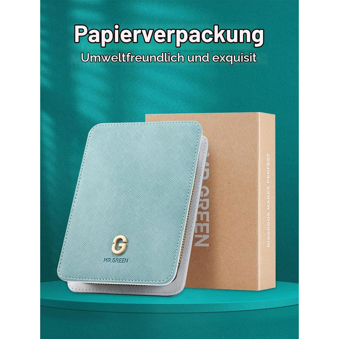Професійний набір для манікюру та педикюру MR.GREEN 10 в 1, сталевий набір ножиць для нігтів у шкіряному чохлі, дорожній набір для догляду за нігтями для чоловіків та жінок