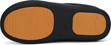 Зимові домашні капці Mishansha унісекс з пам'яттюю піною (Memory Foam), теплі та протиковзкі пантофлі для жінок та чоловіків, колір Yinmn Blau, розмір 37 EU