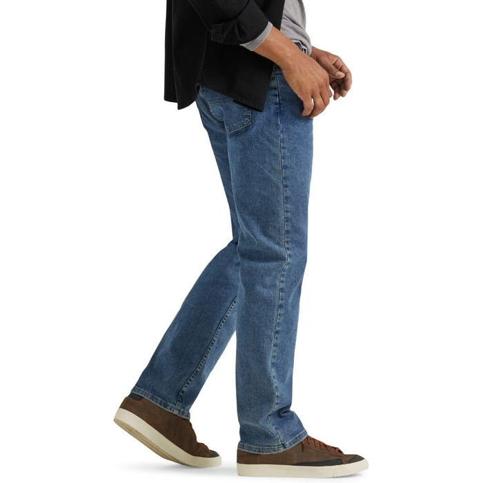 Чоловічі джинси Wrangler Authentics Regular Straight Fit, темно-блакитні (Dunkel Stonewash), 38W / 32L