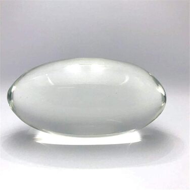 Анальний масажер з кришталю, скло, 117*60 мм - для чоловіків та жінок