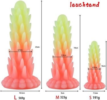 Анальний секс-іграшка Guspiun з широким гаком, силікон, чорний, L