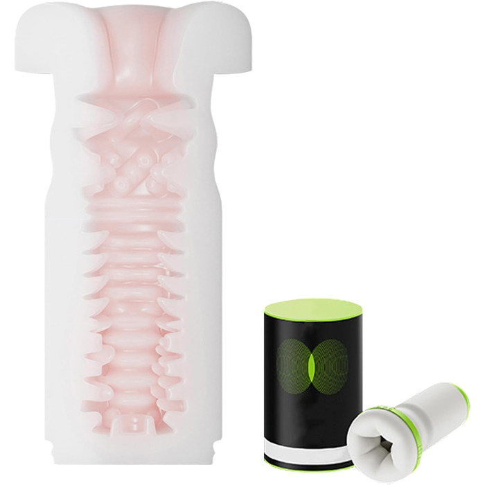 Електричний масажер для чоловіків з 10 режимами, телескопічна функція та 10 вібрацій, масажер для статевих органів, сексуальна іграшка для чоловіків (42° нагрів)