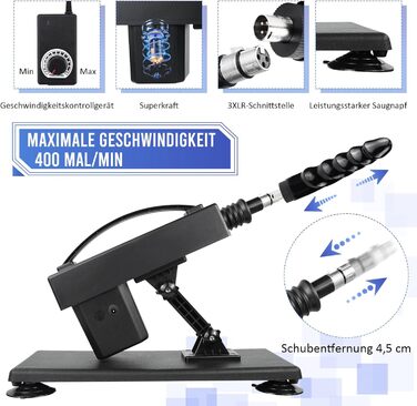 Автоматичний секс-іграшка для пар SEGOOK - реалістичний дилда з аксесуарами (середній)